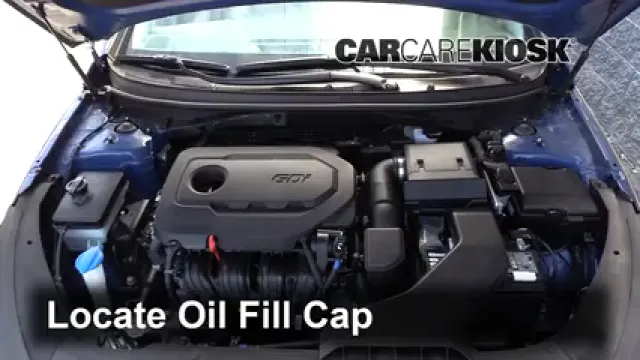 2019 Hyundai Sonata Sport 2.4L 4 Cyl. Oil Add Oil